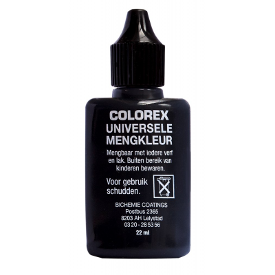 Avis Colorex geconcentreerde universele mengkleur 199 zwart 22ml