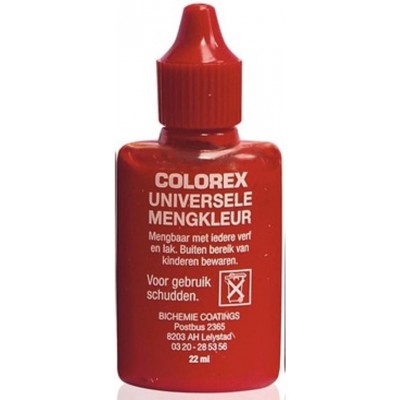 Avis Colorex geconcentreerde universele mengkleur 580 rood 22ml