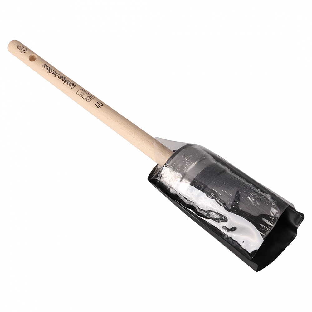 Copenhagen Pro Classic ovale kwast ***** - zwart Chinees varkenshaar 40