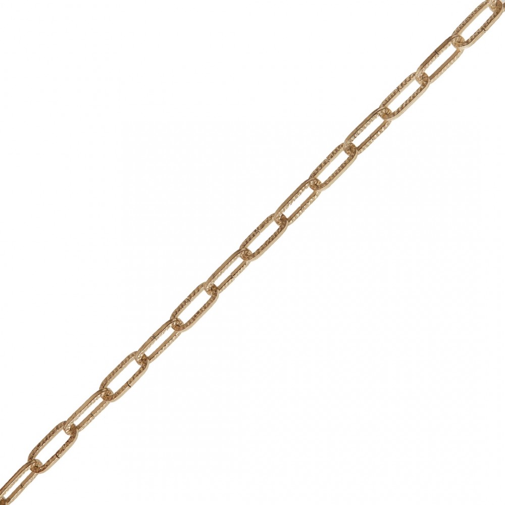 Deltafix sierketting vermessingd 16 x 2 mm (per meter)