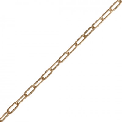 Deltafix sierketting vermessingd 16 x 2 mm (per meter)
