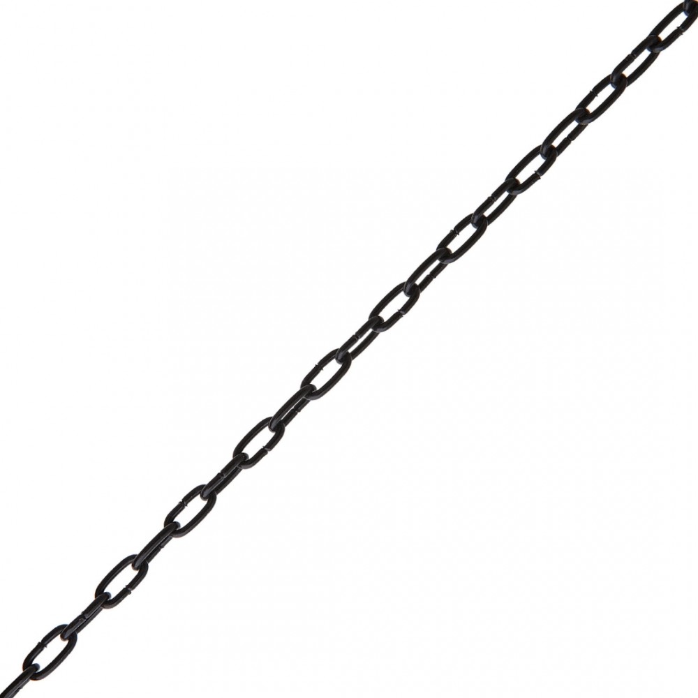 Deltafix ketting klokketting zwart 8 x 1.6 mm (25 meter)