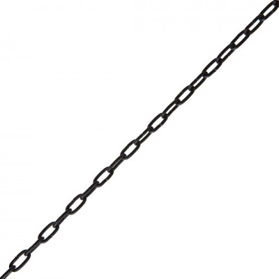 Deltafix ketting klokketting zwart 8 x 1.6 mm (25 meter)