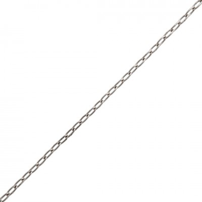 Deltafix ketting klokketting vernikkeld 6.4 x 1.1 mm (per meter)