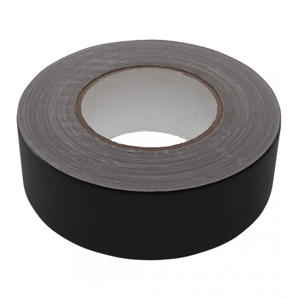 Deltafix ducttape zelfklevend standaard zwart 50 m x 50 mm