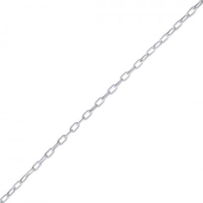 Deltafix ketting klokketting wit 8 x 1.6 mm (25 meter)