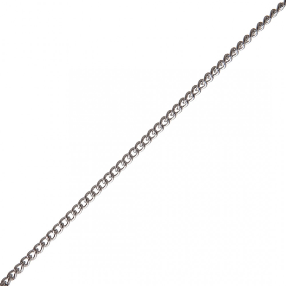 Deltafix ketting schakelketting gedraaid vernikkeld 4.6 x 1.1 mm (25 meter)