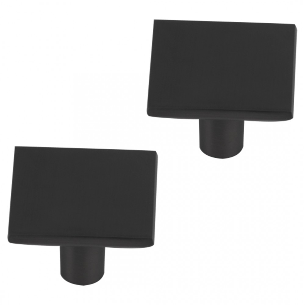Differnz Tilburg knop 30 mm - mat zwart