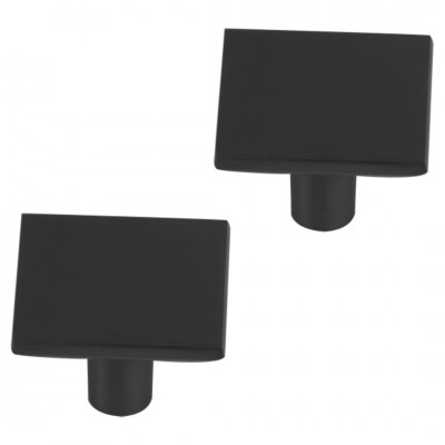 Differnz Tilburg knop 30 mm - mat zwart