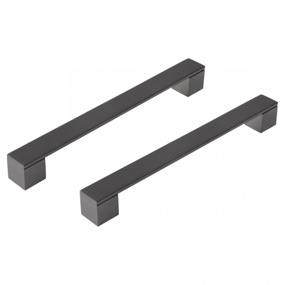 Differnz Tilburg meubelgreep 192 mm - gun metal