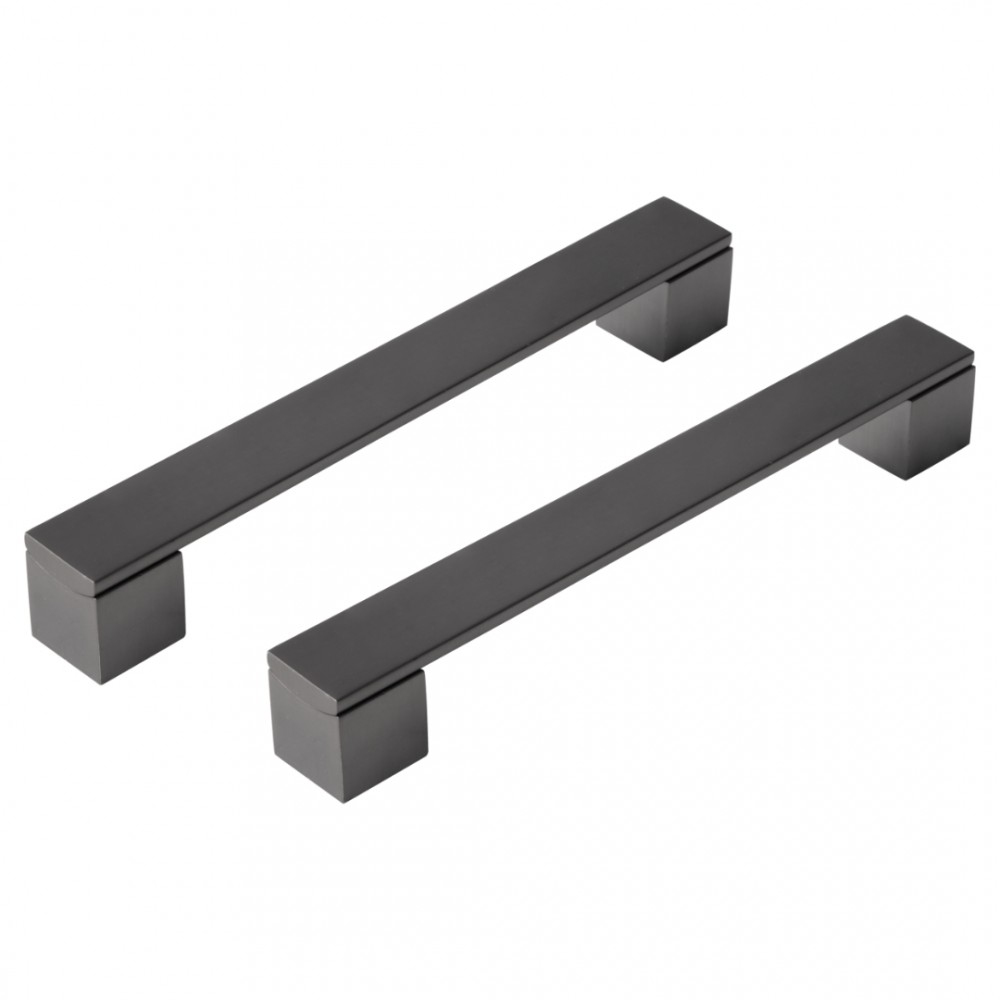 Differnz Tilburg meubelgreep 160 mm - gun metal