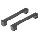 Differnz Tilburg meubelgreep 160 mm - gun metal