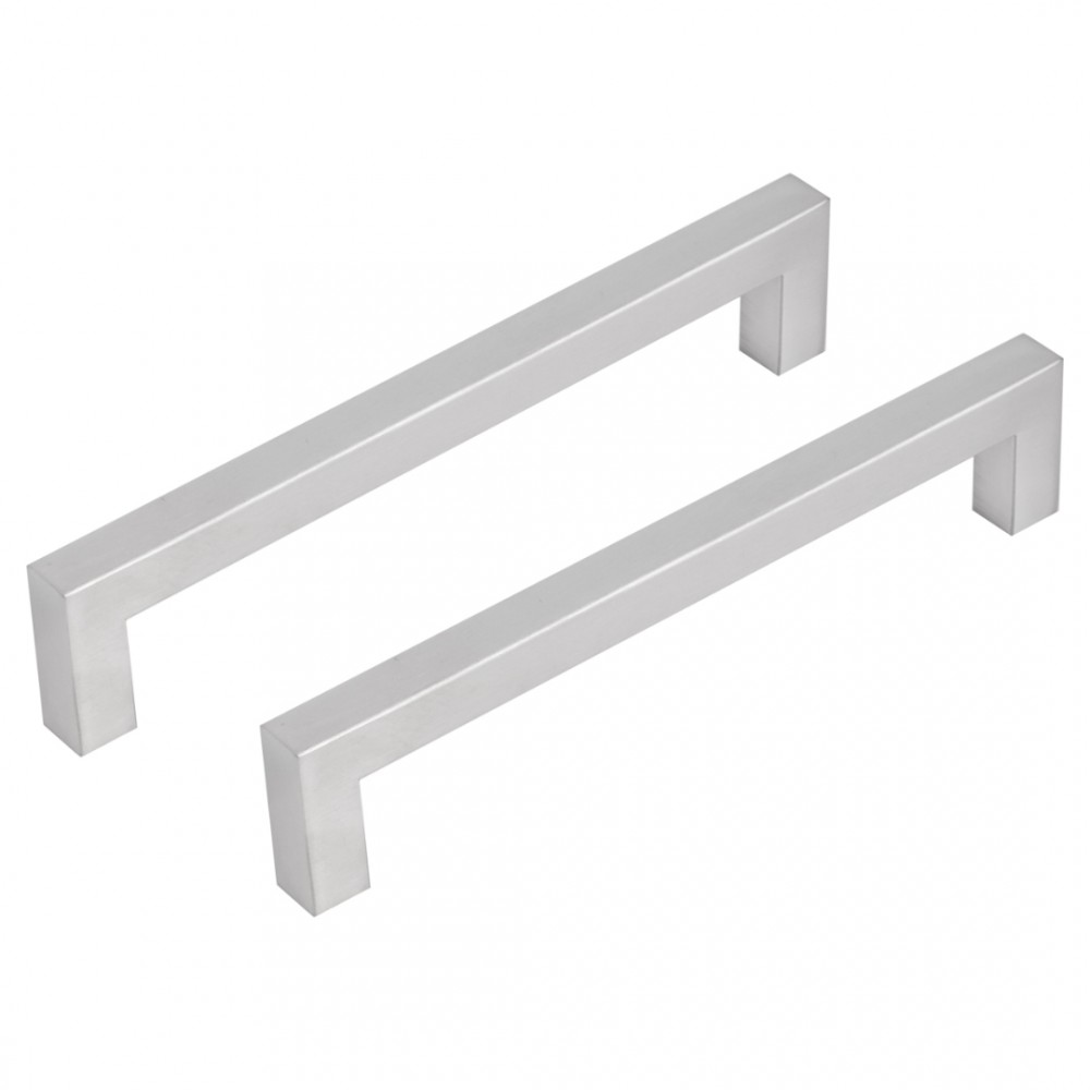 Differnz meubelgreep vierkant - 160 mm - mat chroom