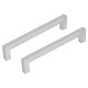 Differnz meubelgreep vierkant - 160 mm - mat chroom