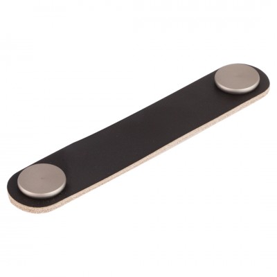 Differnz meubelgreep 128 mm - leer - donkerbruin