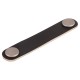 Differnz meubelgreep 128 mm - leer - donkerbruin