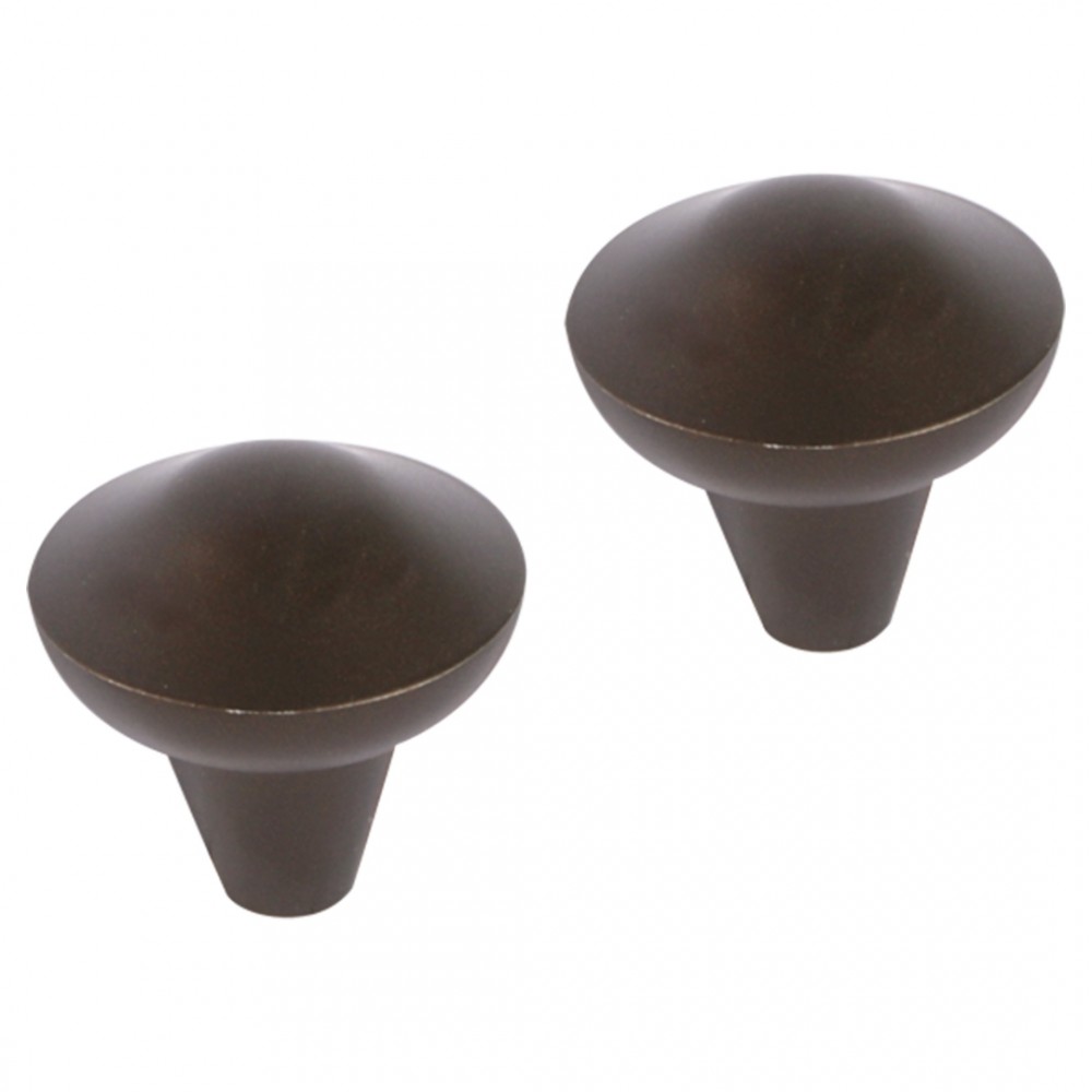 Differnz Groningen knop 30 mm - brons
