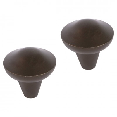 Differnz Groningen knop 30 mm - brons