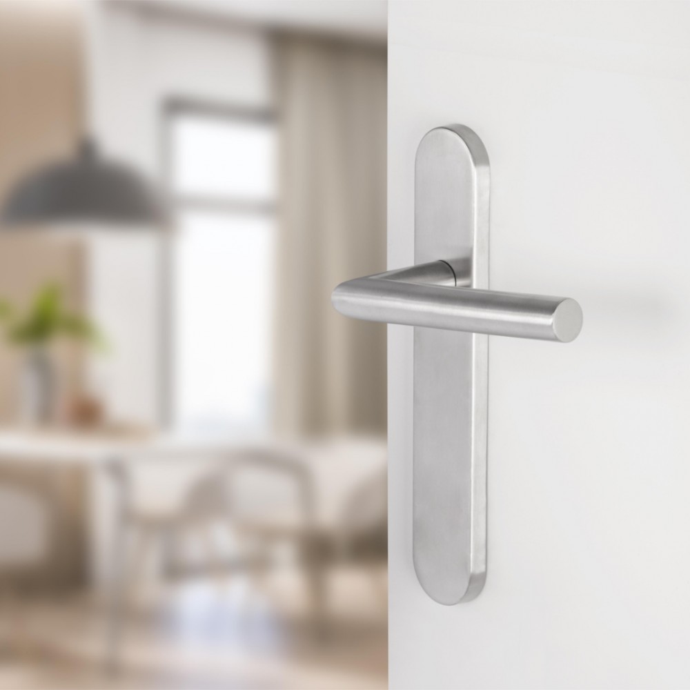 Differnz Amsterdam deurkruk ovaal schild - blind