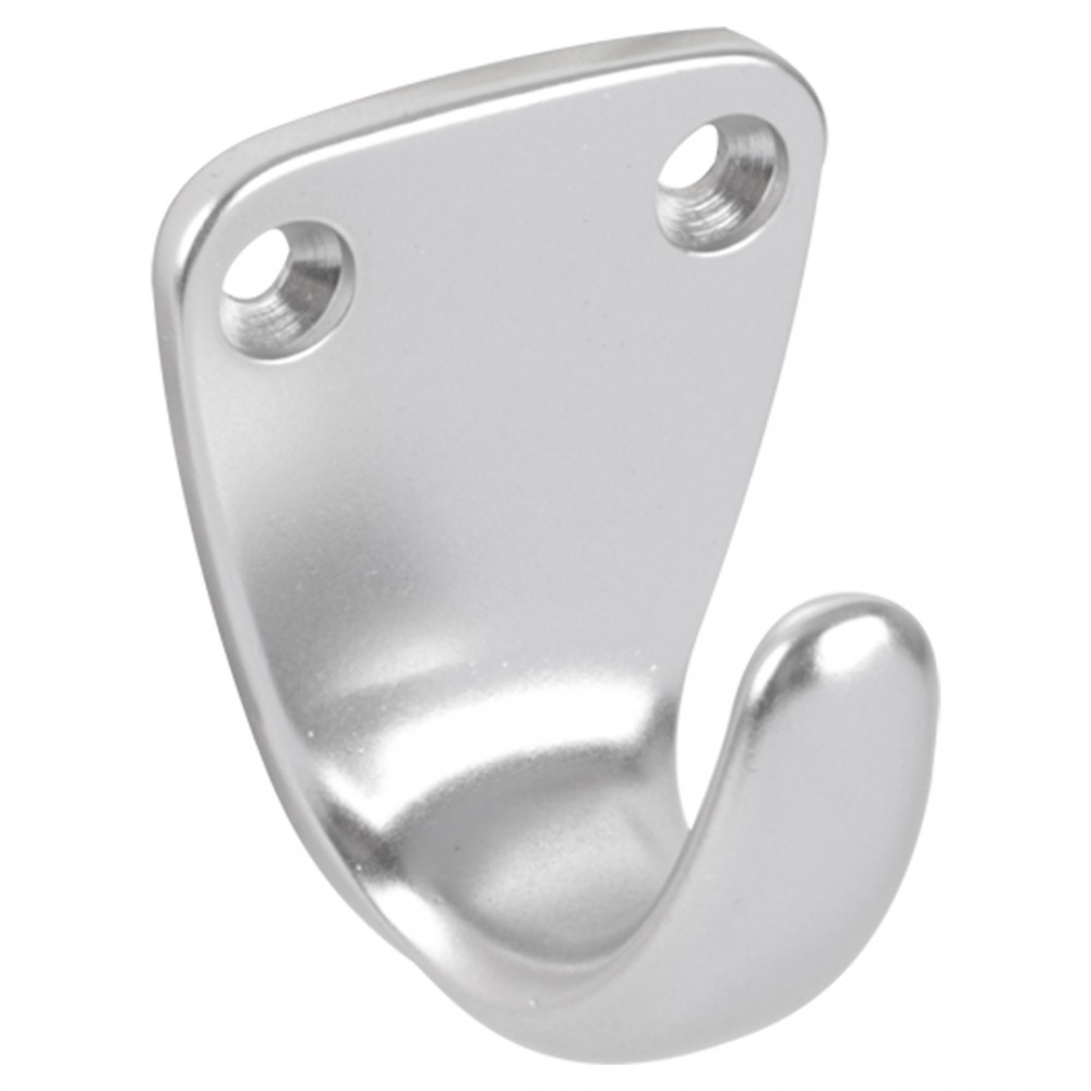 Differnz handdoekhaak rond - aluminium F1