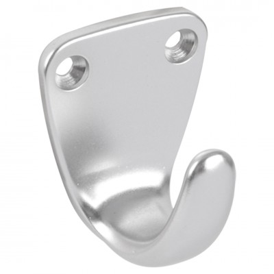 Differnz handdoekhaak rond - aluminium F1