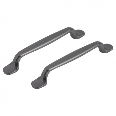 Differnz Groningen meubelgreep 128 mm - gun metal
