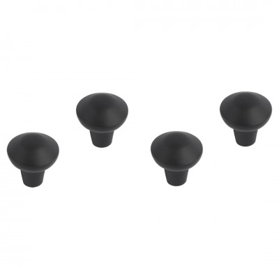 Differnz Groningen knop 20 mm - mat zwart