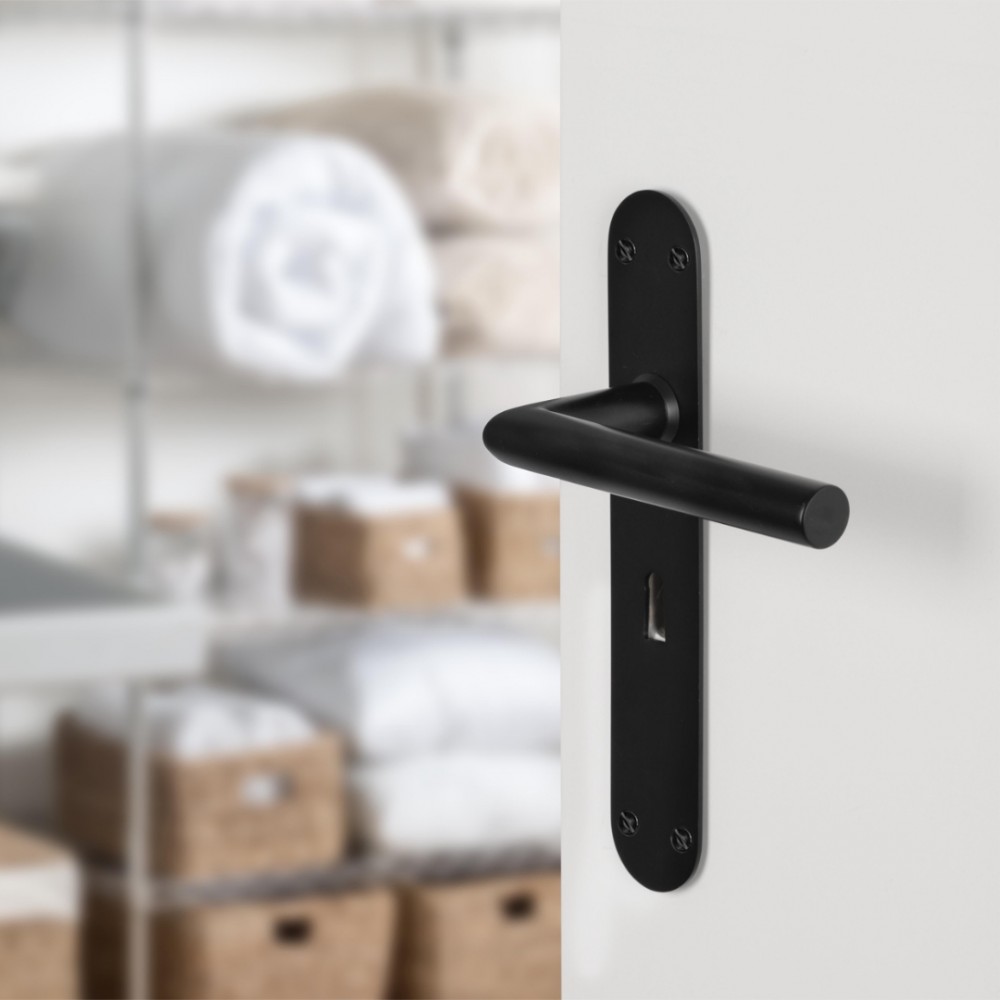 Differnz Amsterdam deurkruk ovaal schild - blind - slim