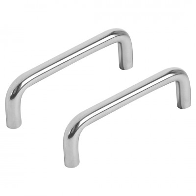 Differnz meubelgreep beugel - 96 mm - chroom