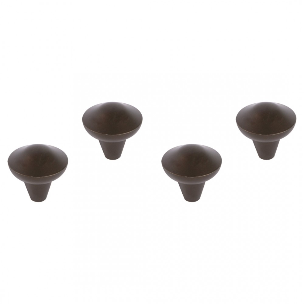 Differnz Groningen knop 20 mm - brons