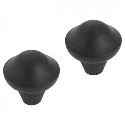 Differnz Groningen knop 30 mm - mat zwart