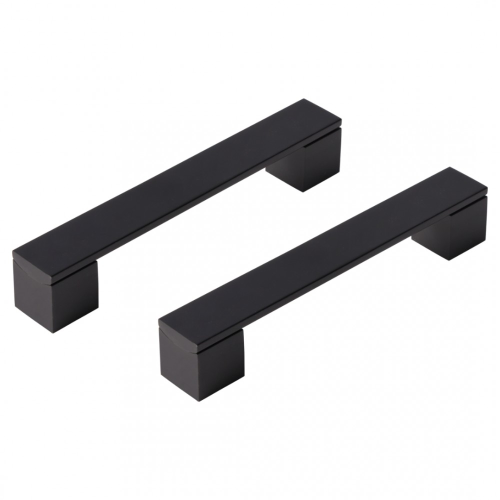 Differnz Tilburg meubelgreep 128 mm - mat zwart