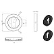 Differnz Essence rozet rond - cilinder mat chroom