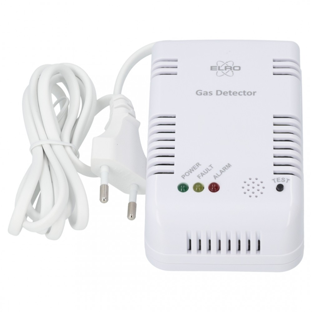 Elro FG6000P gasmelder voor Aardgas/Propaan/Butaan