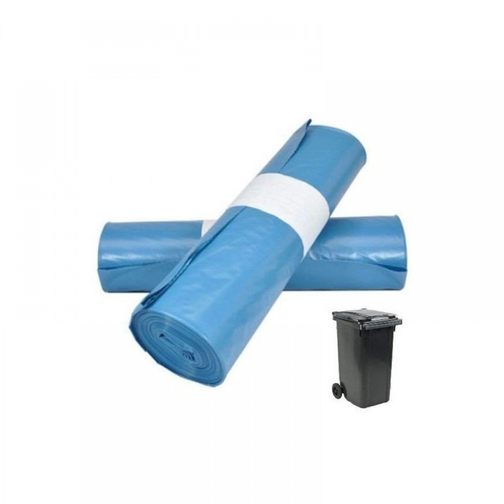 MM Containerzakken LDPE 65/25 x 140cm T 70 blauw 240 Liter