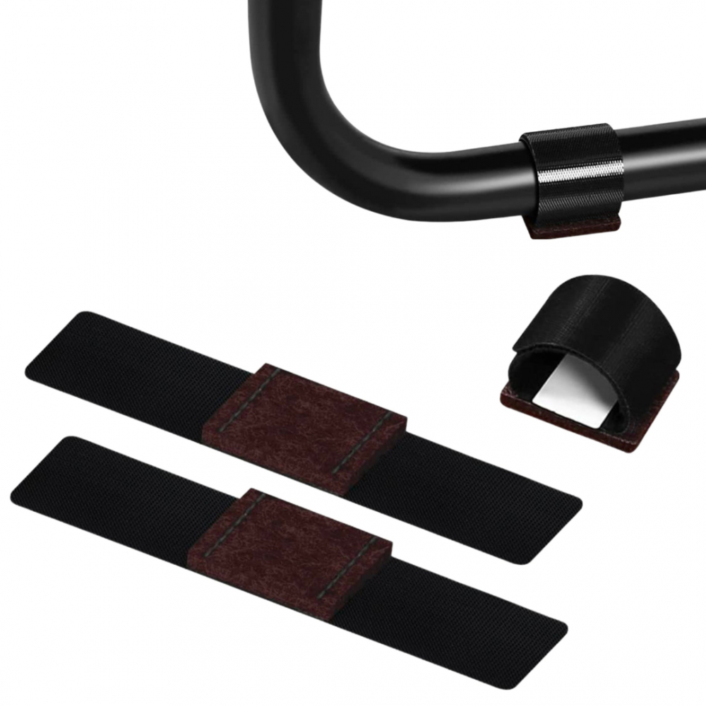 Flooq stoelpootdop met vilt felipe buisframe 15 tot 35 mm zwart 12 st.