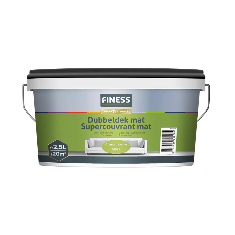 Finess Dubbeldek Mat 2.5 Liter Green Smoothie