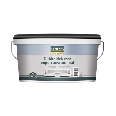 Finess Dubbeldek Mat Silver Spring (14174) 5L