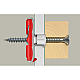 Fischer Hollewandplug DuoTec 10 mm 20 stuks