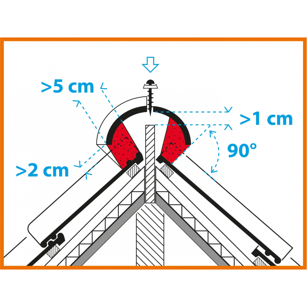 Flexim dakmortel rood 2 Liter