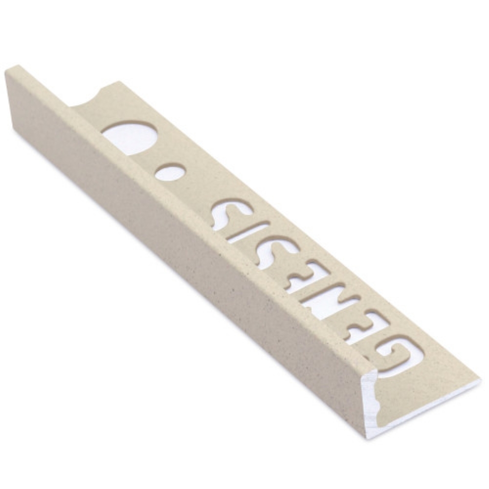 TEGELSTRIP ALU RECHT SANDSTONE 12MM