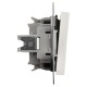 Gira System 55 schakelaar inbouw - serie