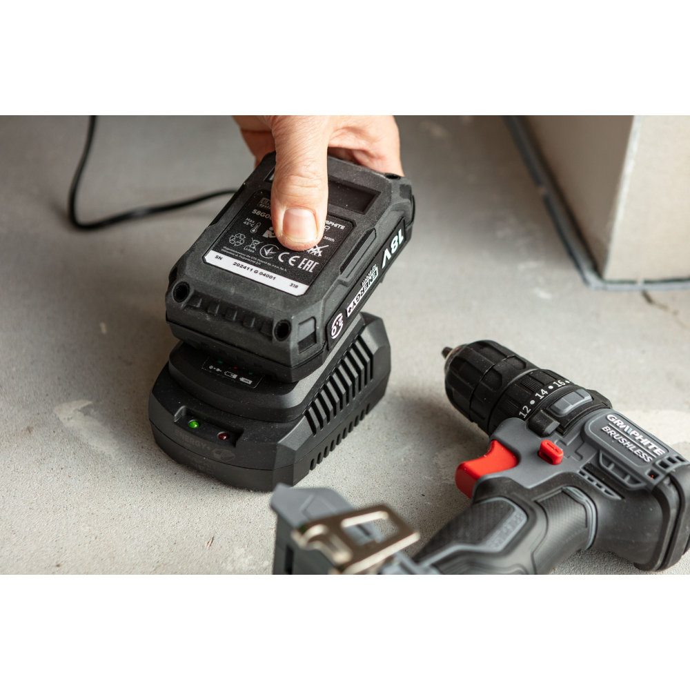 Graphite 18V Li-Ion 2.0Ah Energy+ accu BOOST UP