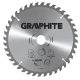 Graphite Circelzaagblad 160mm Asgat 30mm Tanden 18 Dikte 2.8 Vulringen 16/20/25 TCT