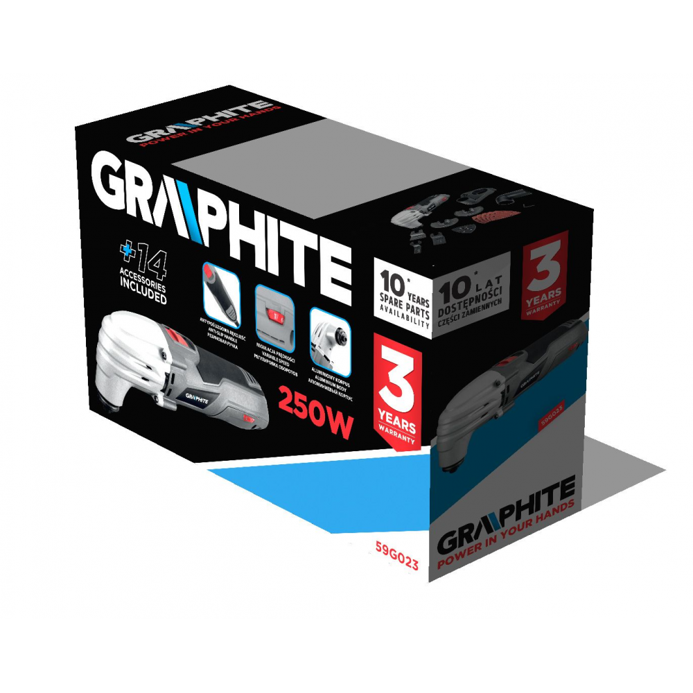 Graphite Multitool Machine 250 watt