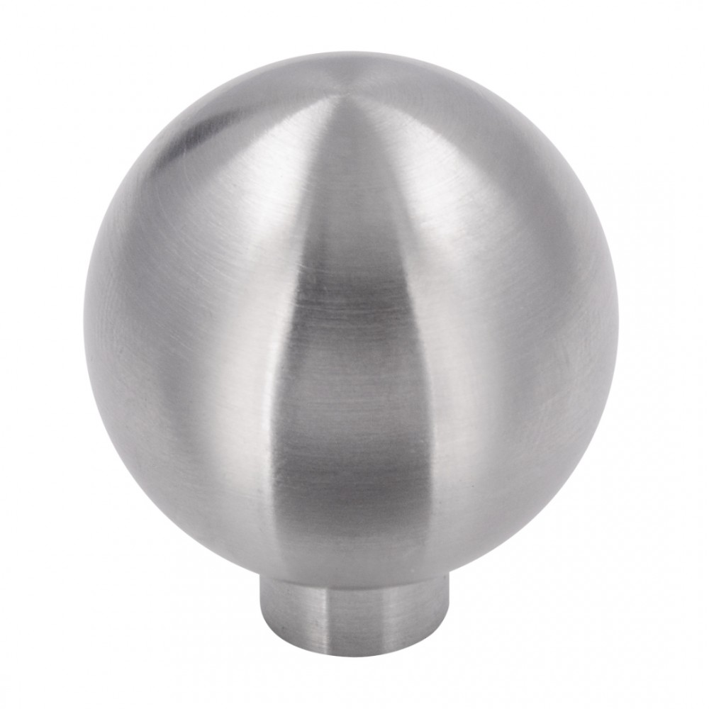 knop ball rvs 25mm