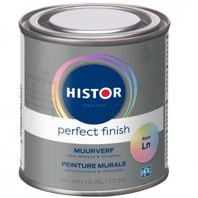 Histor Perfect Finish muurverf mat RAL kleur 250 ml