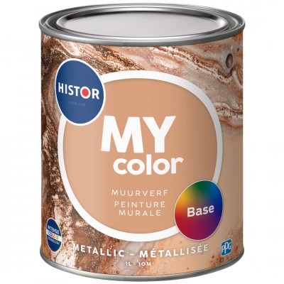 Histor My Color muurverf metallic 1 liter