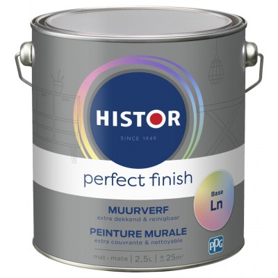 Histor Perfect Finish muurverf mat RAL kleur 2,5 liter