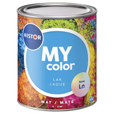Histor My Color lak mat RAL kleur 1 liter